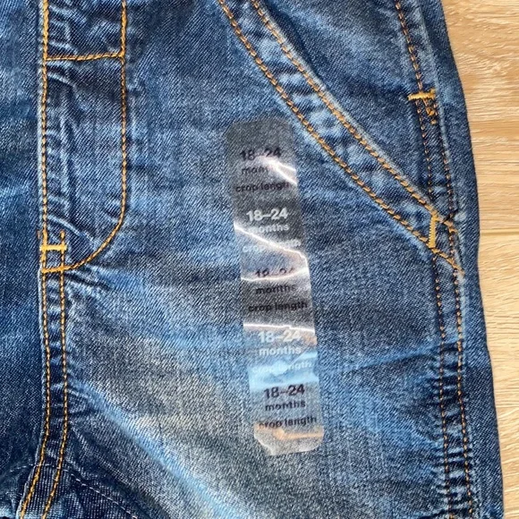 NWOT Baby Gap Denim Overalls 18 to 24 Months - Picture 2 of 4